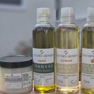 Les huiles végétales 200ml Bio