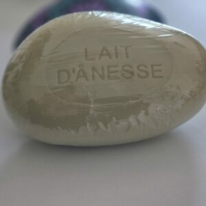 Savon galet au lait d’ânesse frais bio Aloe Vera 150g